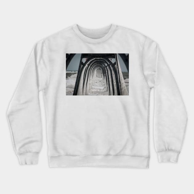 Frozen Catwalk South Haven Crewneck Sweatshirt by Enzwell